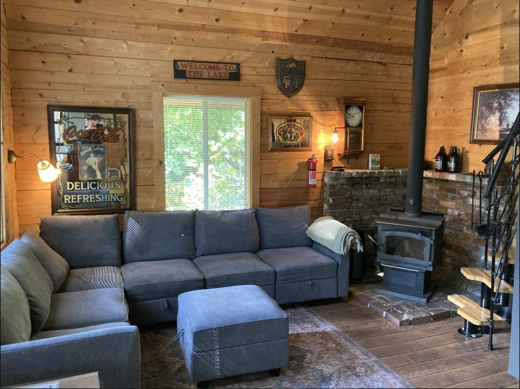 ליבנוורת' Sweet Retreat Cabin מראה חיצוני תמונה