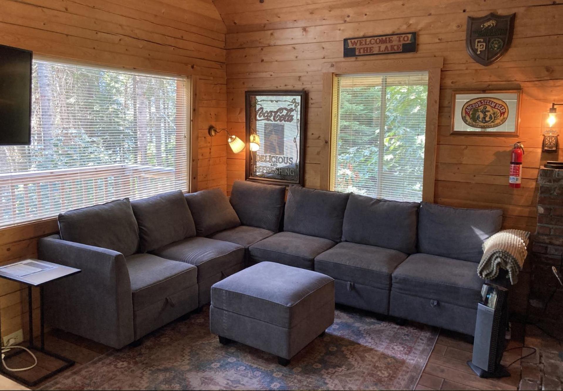 ליבנוורת' Sweet Retreat Cabin מראה חיצוני תמונה